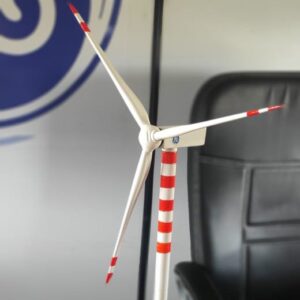 Table top wind turbine model